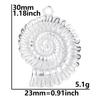 Starfish Conch Fish Tail Silver Color Stainless Steel Charms For Jewelry Making Supplies Ocean Animal Pendant 6pcs/Lot Breloque