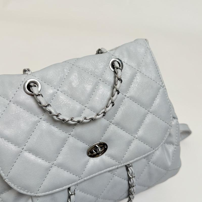 Quilted Chain Shoulder Bag for Women Fashionable Handbag with Adjustable Strap Elegant Daily Use Crossbody Bag