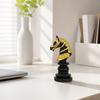 Chess-Themed Decorative Figurine Elegant Statue Giftable
