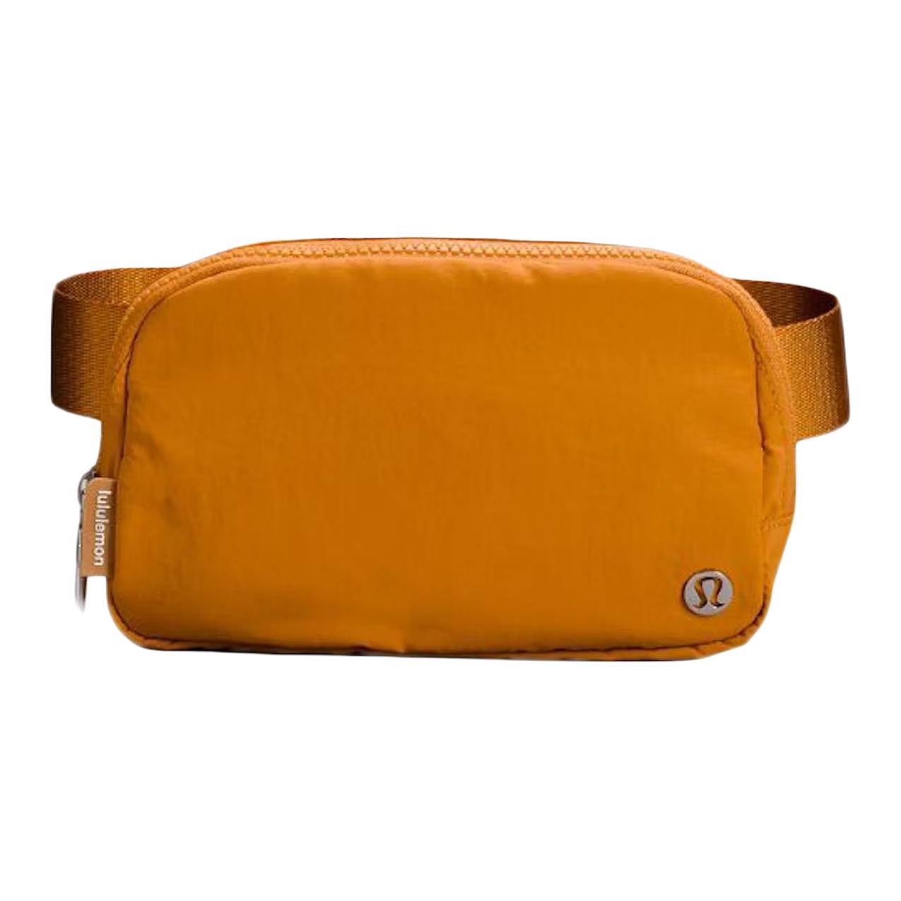Lululemon Everywhere 1L Logo Nylon Waist Bag Unisex Waist Bag Autumn-Orange LU9AZ5S-052879 Fall Orange