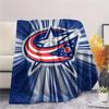 New York Rangers4 Flannel Blanket, High Quality Comfortable for All Seasons, Home Decor, Warmth and Comfort
