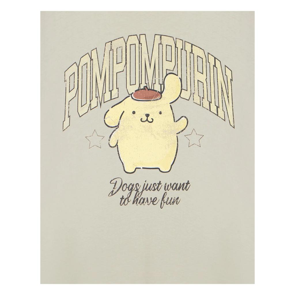 Hello Kitty & Friends Womens/Ladies Pompompurin Short-Sleeved T-Shirt