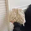 Nuova Borsa Estiva in Paglia da Donna Borsa a Spalla Boho Fatta a Mano Rattan Intrecciato Borsa a Tracolla da Spiaggia Pochette Casual Borse da Shopping Regalo