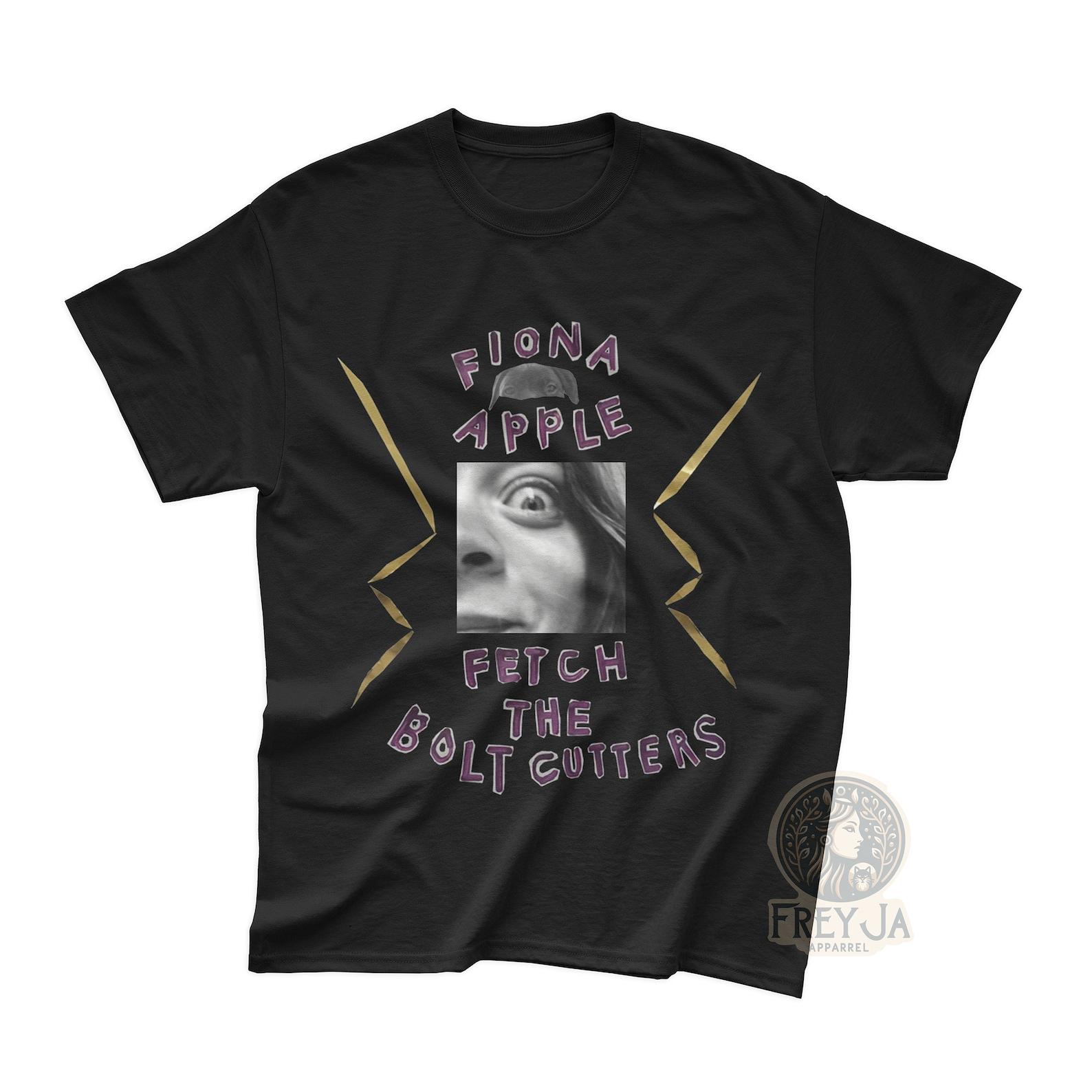 Fiona Apple Exclusive T-Shirt - Indie Music Merch - Fiona Apple Shirt Gift - Art Pop Music Poster - Fetch The Bolt Cutters Album Tee XL