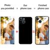 DIY Personalized Text Image TPU Case For iPhone 16 Pro Max 15 14 13 12 11 Pro X XR XS Max 8 7 Plus Phone Cover Funda Slim Fit