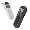 Mini-FM-Radio mit Taschenclip, LCD-Display mit Hintergrundbeleuchtung und 3,5-mm-Kopfhörer, einstellbarer Frequenz, DSP-Filterchip