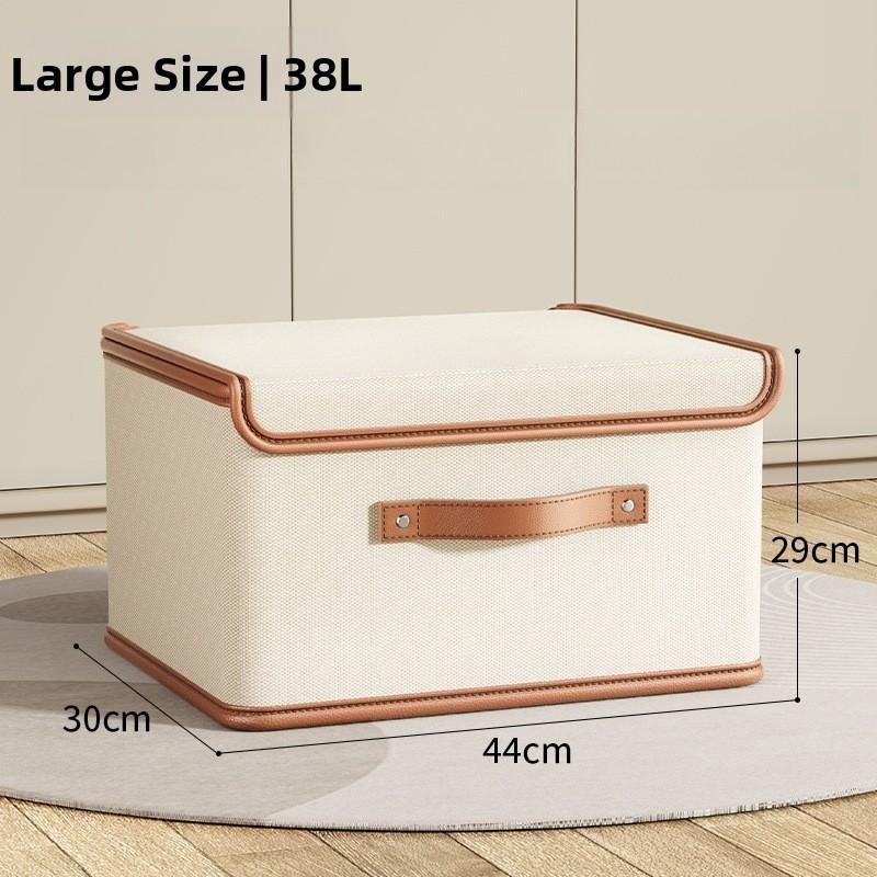 Oxford Storage Box Clothes Organizer Box Clamshell Lid