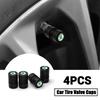 4pcs Metal Car Wheel Tire Valve Caps Stem Case TY17 Covers Accessories For Skoda S Kodiaq Octavia 2 3 Yeti Karoq Rapid Fabia VII A5