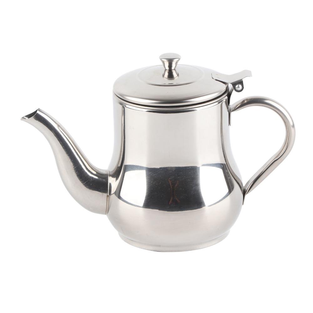 Durable Teapot with Filter Rusty Proof Oil Strainer Pot Modern Small Teapot Loose Leaf Tea