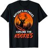 Colorado NATURES RETREAT Erkunde die Rocky Mountains T-Shirt