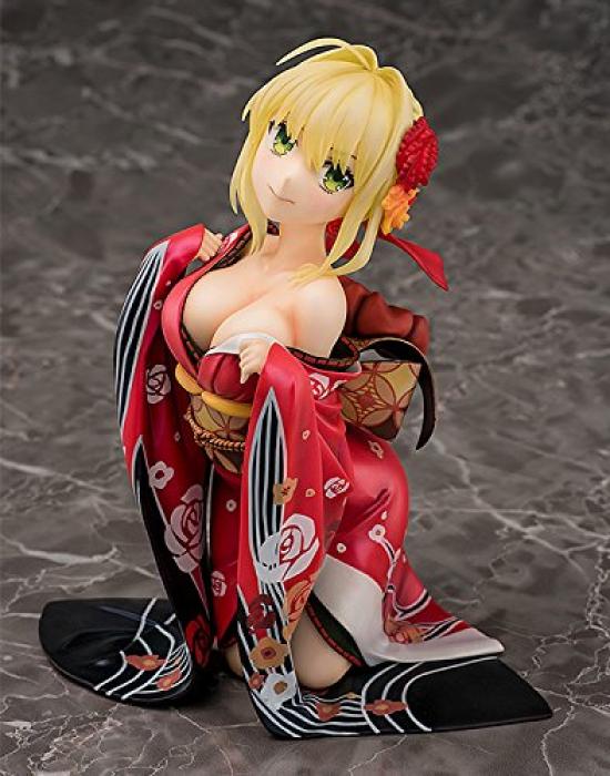 FateEXTELLA Nero Claudius Kimono Ver. 16 Scale ABS & PVC Pre-painted Figure