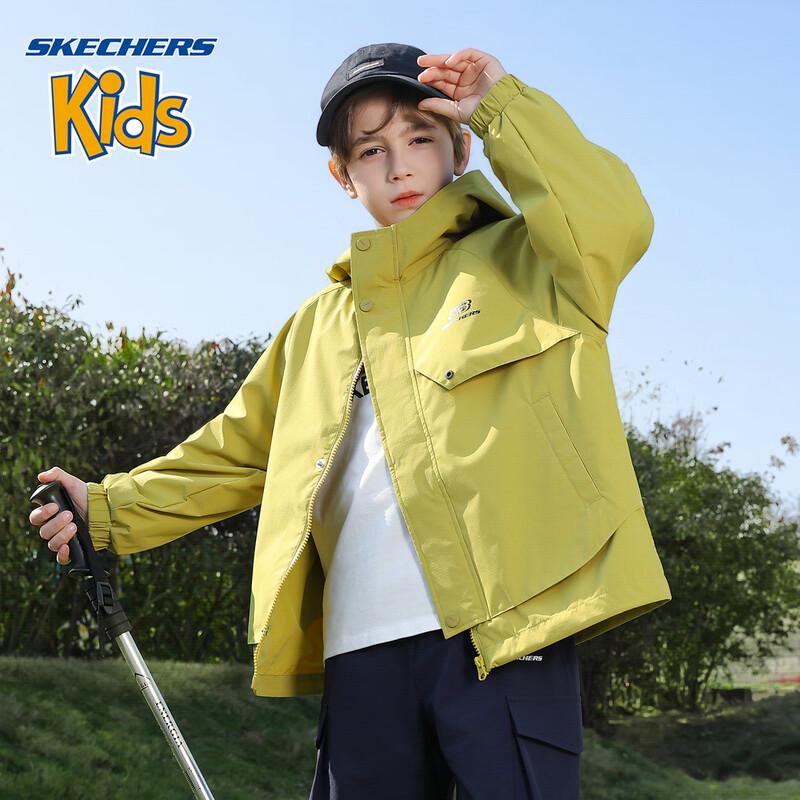 Skechers Boys  Spring Outdoor Waterproof Jacket 175
