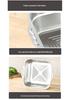 Double Ear Stainless Steel Kitchen Sink Draining Basket for Washing Vegetables & Fruits
