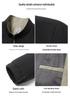 Spring/Autumn 2024 Men's Casual Baseball Collar Jacket - Trendy Korean Style for Middle-aged & Elderly Dads
