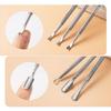 Double Ended Cuticle Pusher Cuticle Trimmer with Fork Nails Polish Remover Cuticle Remover Tool