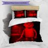 3pcs Charlie K-Kirk flag pattern bedding set duvet cover set includes duvet cover &pillowcases, perfect all season bedroom decoration & gift