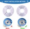 Cat Water Fountain Filters for Parner 2.4L Water Dispenser 4/8/12Pc Triple Action Replacement Pet Filter Cartridges for Dogs Cat