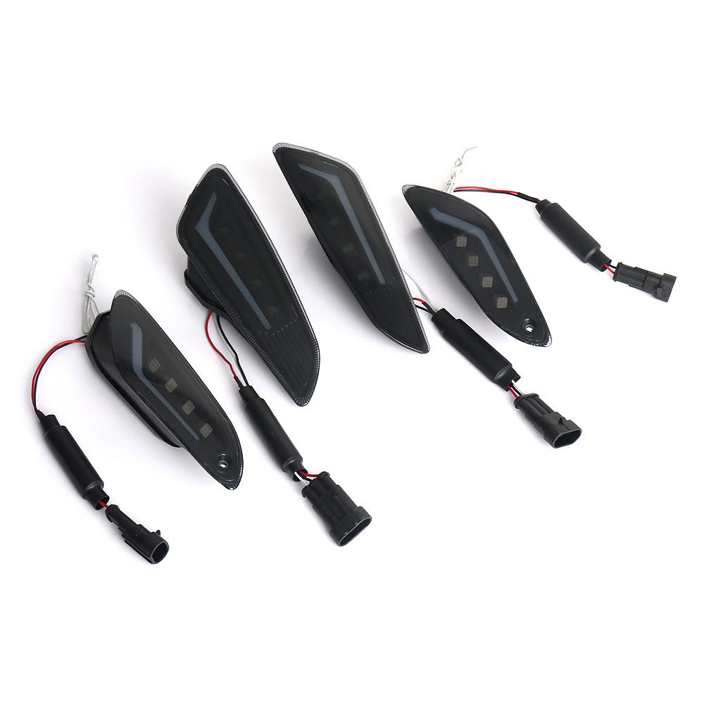 Motorcycle Front Rear Turn Signals Blinker Daytime Running LED Light For Vespa Sprint Primavera 150 Sprint150 Primavera150