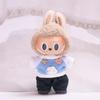 Cute Mini Plush Doll'S Bib Pants 17cm Labubu I II Idol Dolls Sitting Party Clothing Outfit Accessories For Korea Kpop Exo