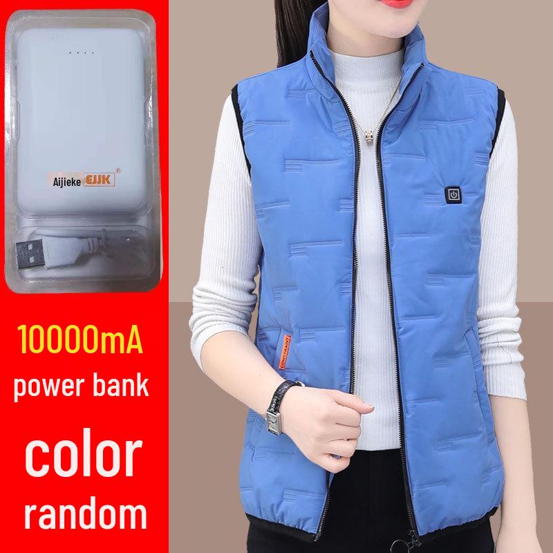 

Женский умный электрический жилет с подогревом большого размера с USB-зарядкой - Зима