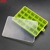 1pcs With Lid /No Lid 24-hole Silicone Ice Tray Square Box Auxiliary Food Puree Cheese Jelly Mold Bar Kitchen Tool Cocktail Cube
