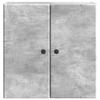 Wall Mounted Cabinet Concrete Grey 59 x 31 x 60 cm Particleboard