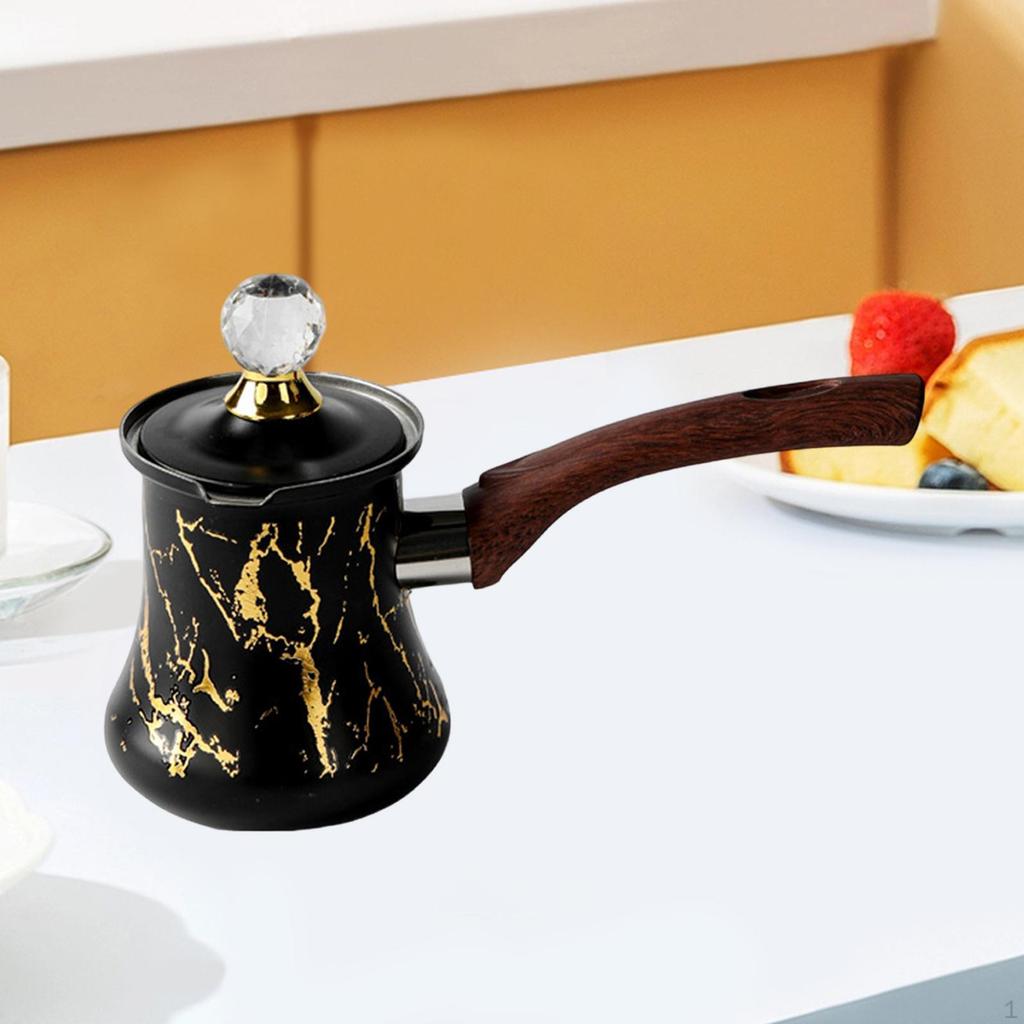 Coffee Pot Butter Warmer Jug Comfortable Grip Maker Chocolate Melting