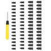 Gerinkoken Tire Repair Rubber Nails | Tire Screw Plug High Speed Tool with Screwdriver