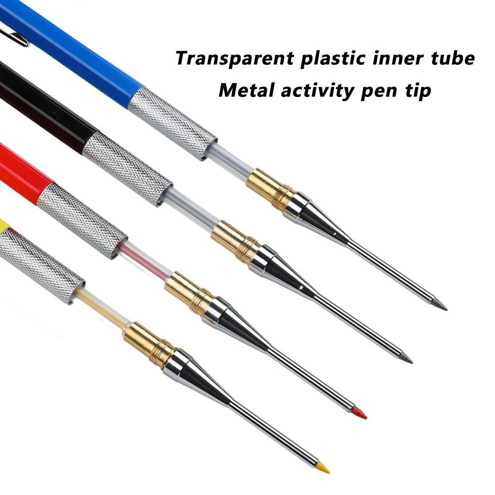 2.0mm Woodworking Pencil Long Head Mechanical Pencil Propelling Pencil  Woodworking Construction