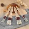 Cleaning Brush Pastry Brushes For Baking Basting Brush With Boar Bristle And Beech Hardwood Handles Culinary Oil Brush For Bbq Butter Grill Bbq Sauce