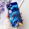 For Vivo V40 Lite 5G IDN Case V2417 Clear Cute Cat Fashion Butterfly Love Painted Soft Phone Case For Vivo V40 Lite 4G IDN Cover