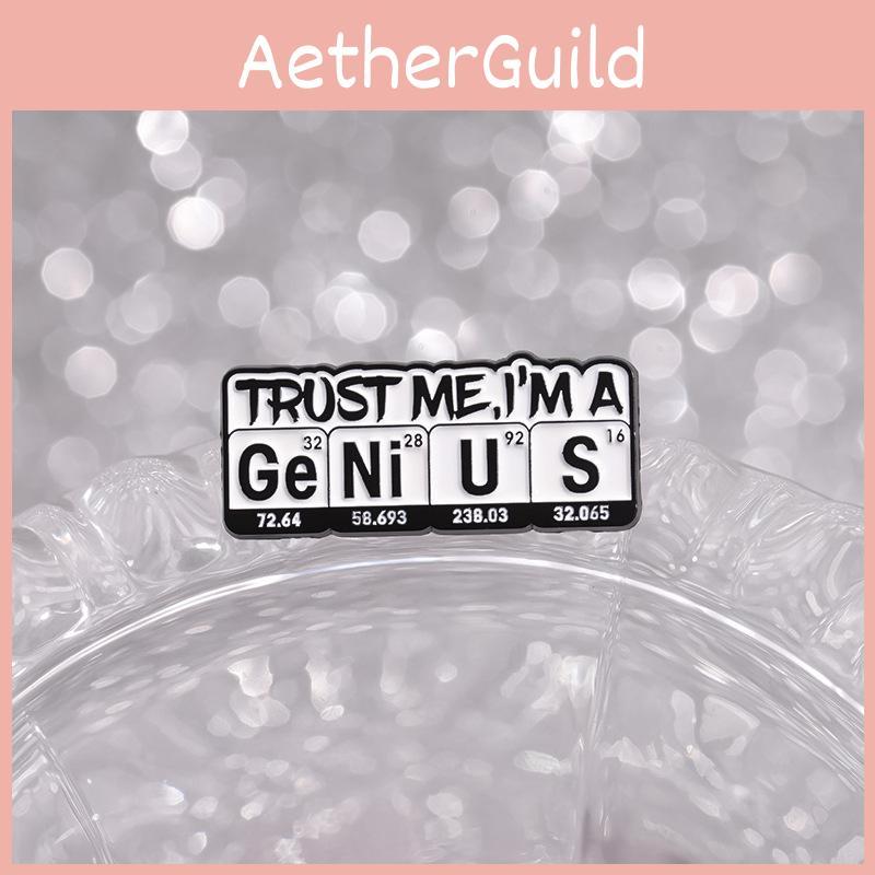 Chemical Multifunctional Element Brooch With Vibrant Colors For Accessories Fashion