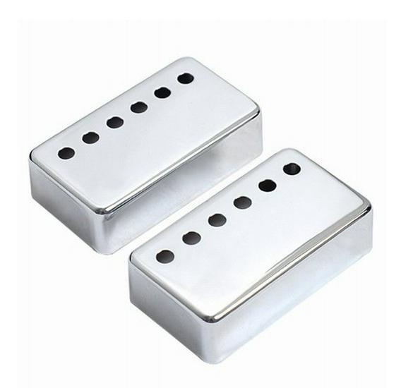 Silver LP Series Electric Guitar Copper Pickup Cover