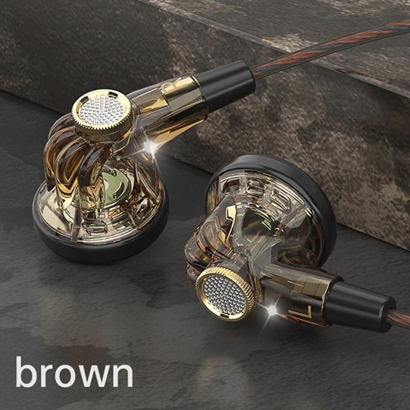 QKZ DM1 Earbuds Wired Earphones with Noise Cancellation and Built in Microphone for Gaming and Music