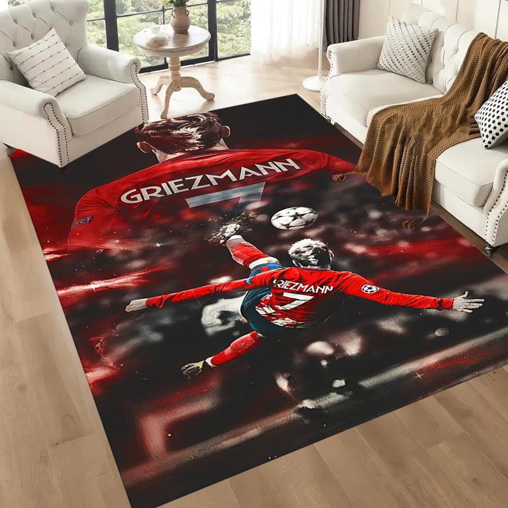 Atletico Madrid Floor Rug Office Rug Perfect For Hallway Outdoor Living Rooms Decorate Room Antislip Carpet Decorate Offices