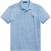 Polo Logo Bestickt Slim Fit Gerader Schnitt Kurzarm Poloshirt Herren Oberteile Inselblau MNPOKNI1N820582-400