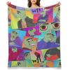 Wade comic Throw Blanket heavy to sleep Blankets For Baby Sofa Personalized Gift Blankets