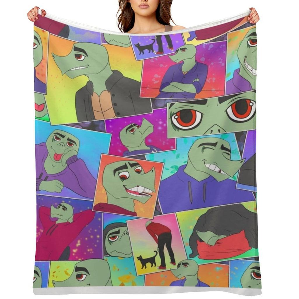 Wade comic Throw Blanket heavy to sleep Blankets For Baby Sofa Personalized Gift Blankets
