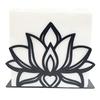 1pc Elegant Metal for Lotus Flower Napkin Holder - Stylish Kitchen & Dining Tabletop Accessory,Ideal for Home and Restaurant Use