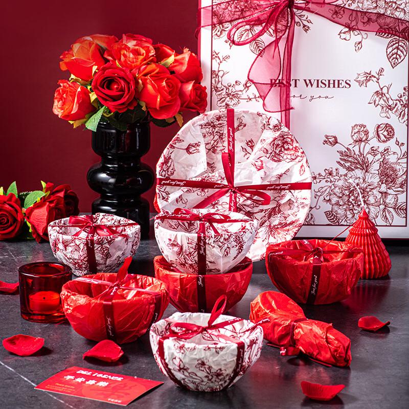 European Style Bone China Tableware Wedding Gift Set