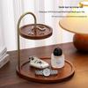 Bamboo Water Drop Key Holder and Accessory Rack for Entryway