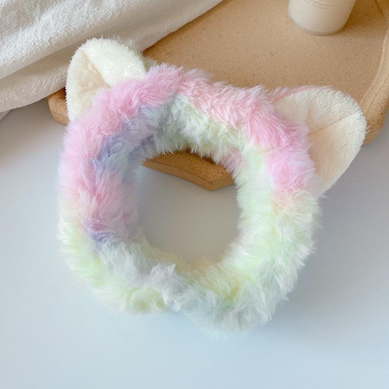 Cute Cartoon Face Washing & Makeup Headband for Women