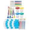 Multi-Function Painting Brush Set for Painting Use 1Set Assorted Colors