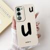 For Oppo A5 5G CPH2735 Case OppoA5 Pro New Lucky Letters Cover Shockproof Phone Case For Oppo A5 Pro 5G CPH2695 Soft Fundas Bags