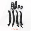 5 Series G30 G31G38 8PCS Carbon Fiber Interior Inner Door Handle for BMW 5 Series G30 G31G38 F90 M5 LCI 51417438523 51417438524