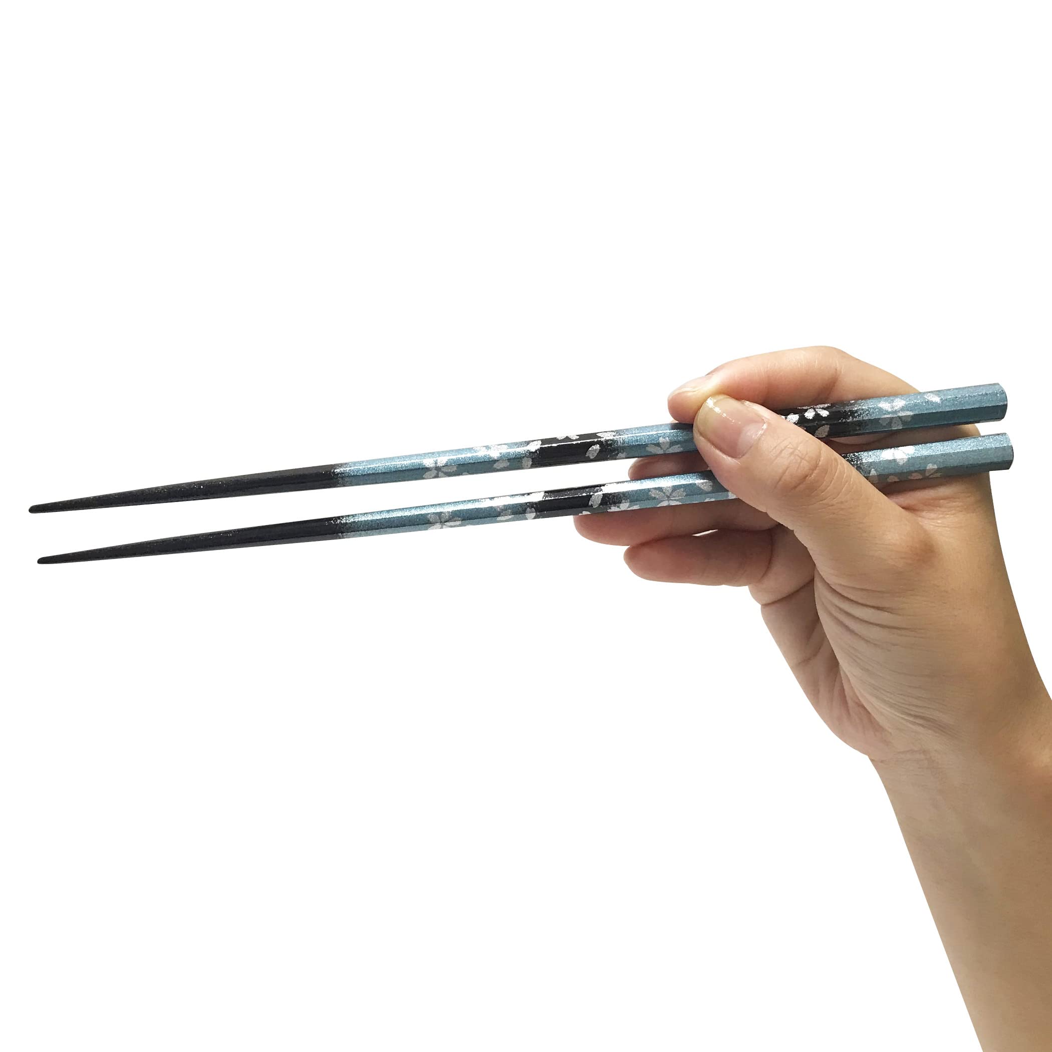 

Made in Japan with natural wood and a modern Japanese Features a Suitable for home Obama-made, dishwasher-safe chopsticks. pattern. non-slip design.