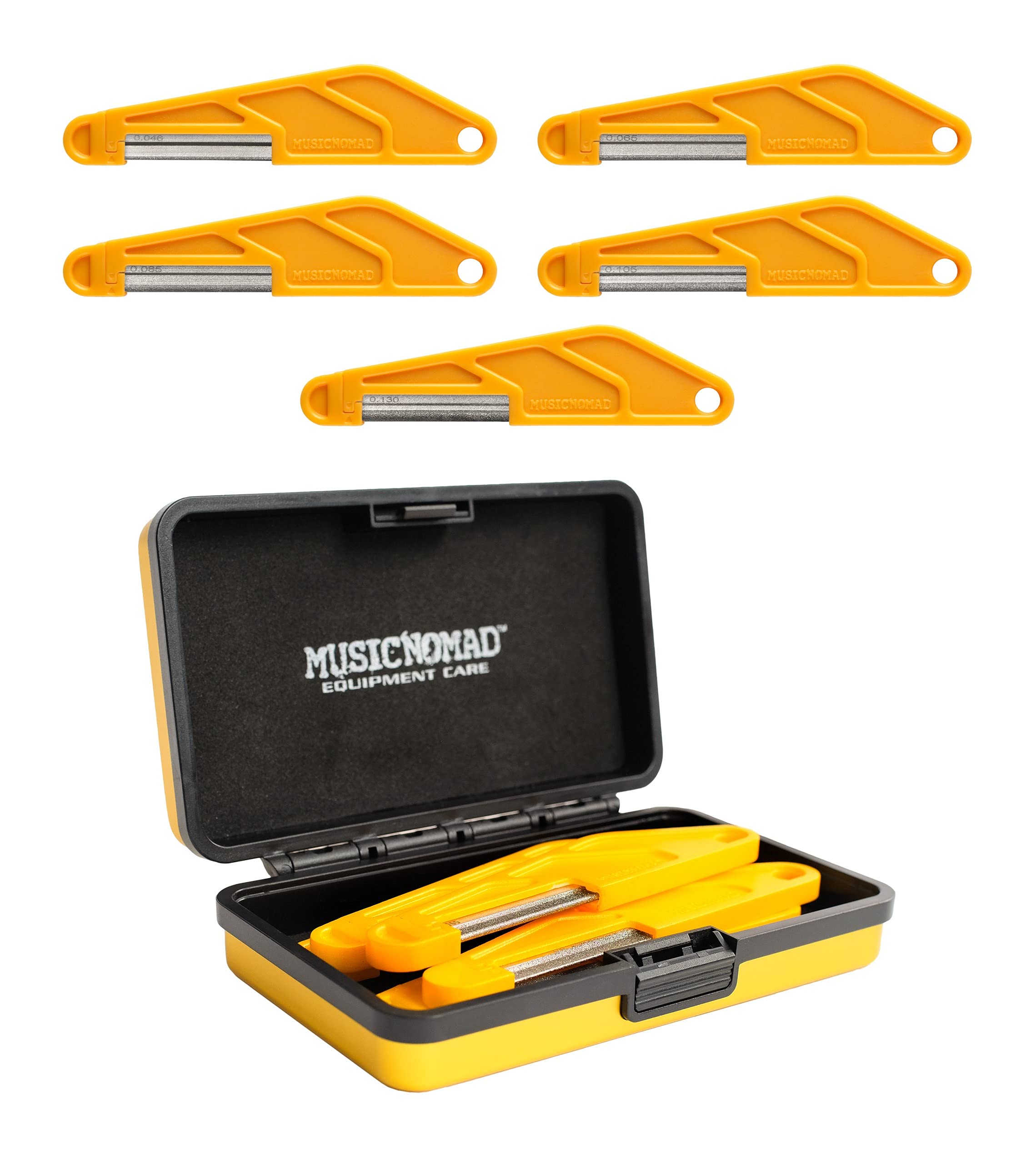 

MUSIC NOMAD Diamond Coated Nut File Set of MN673 5, .046 /.065 /.085 /.105 /.130