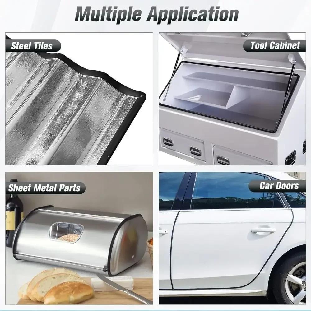 New U-Shape Edge Protector Strip Trim 3 Meters Waterproof Edge Trim Strip Rubber Car Door Guard Seal