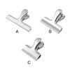 SteelFood Heat Clips Stainless Strong Kitchen Sealing Document MetalClipsBag GradeSilver Resisting Durable WaterProof