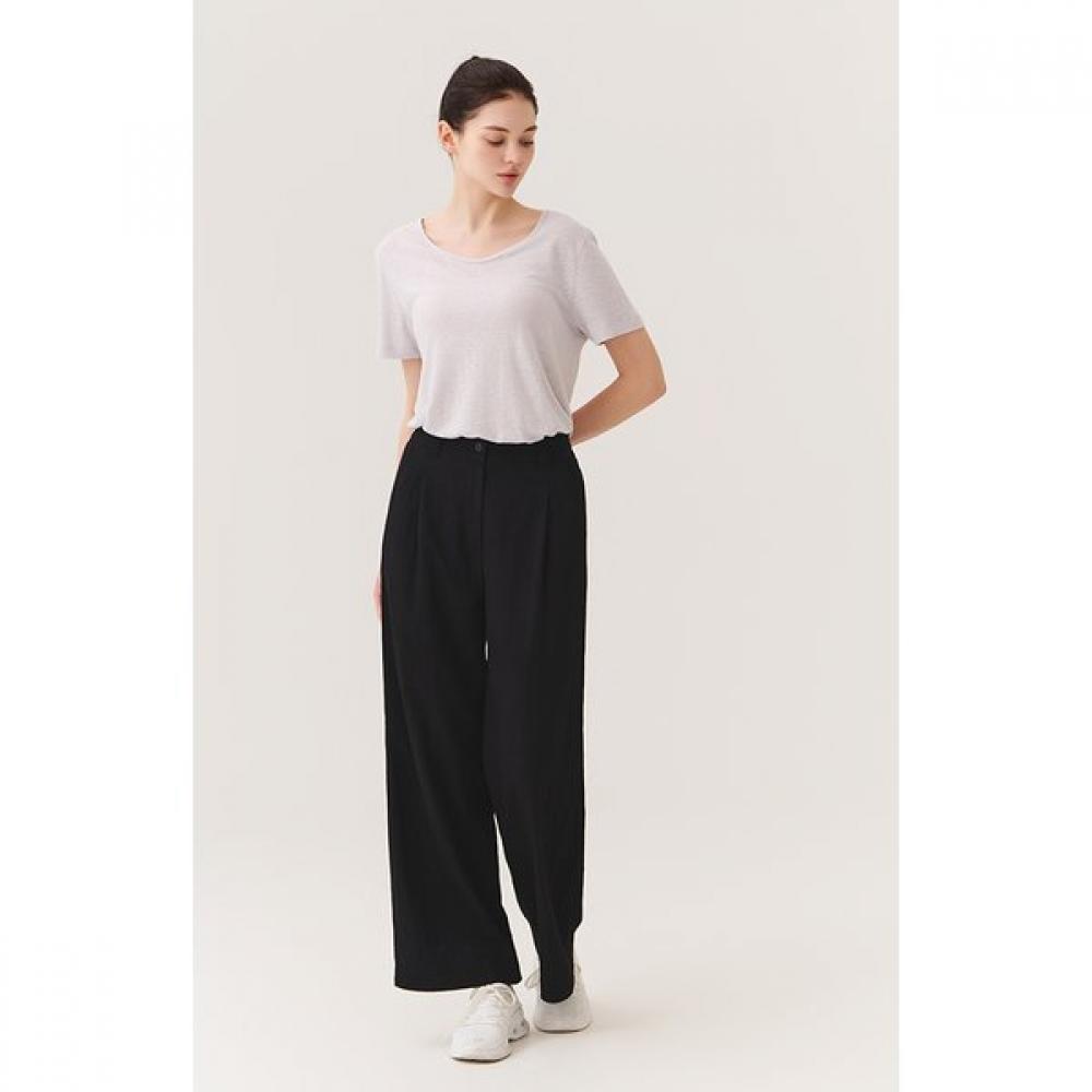 Huit Wide Fit Back Banded Pants Htwpn5k80t